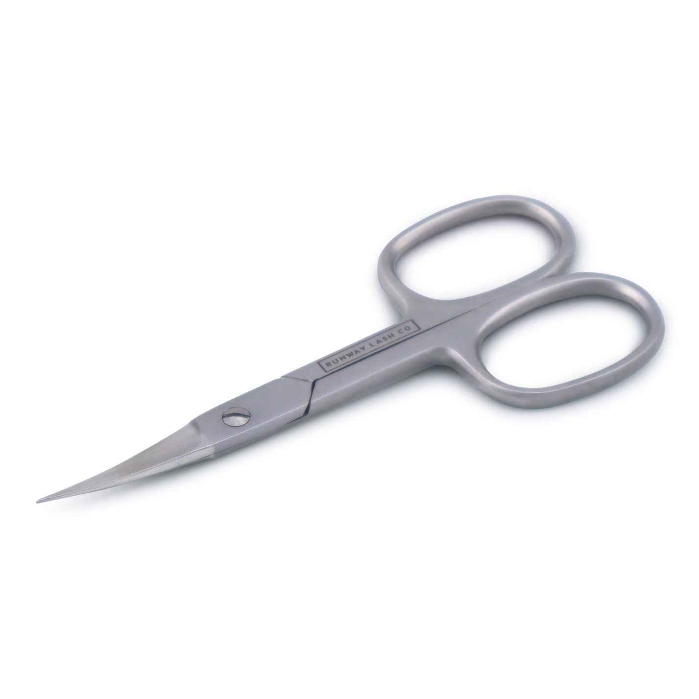 curved tip lash and brow scissors