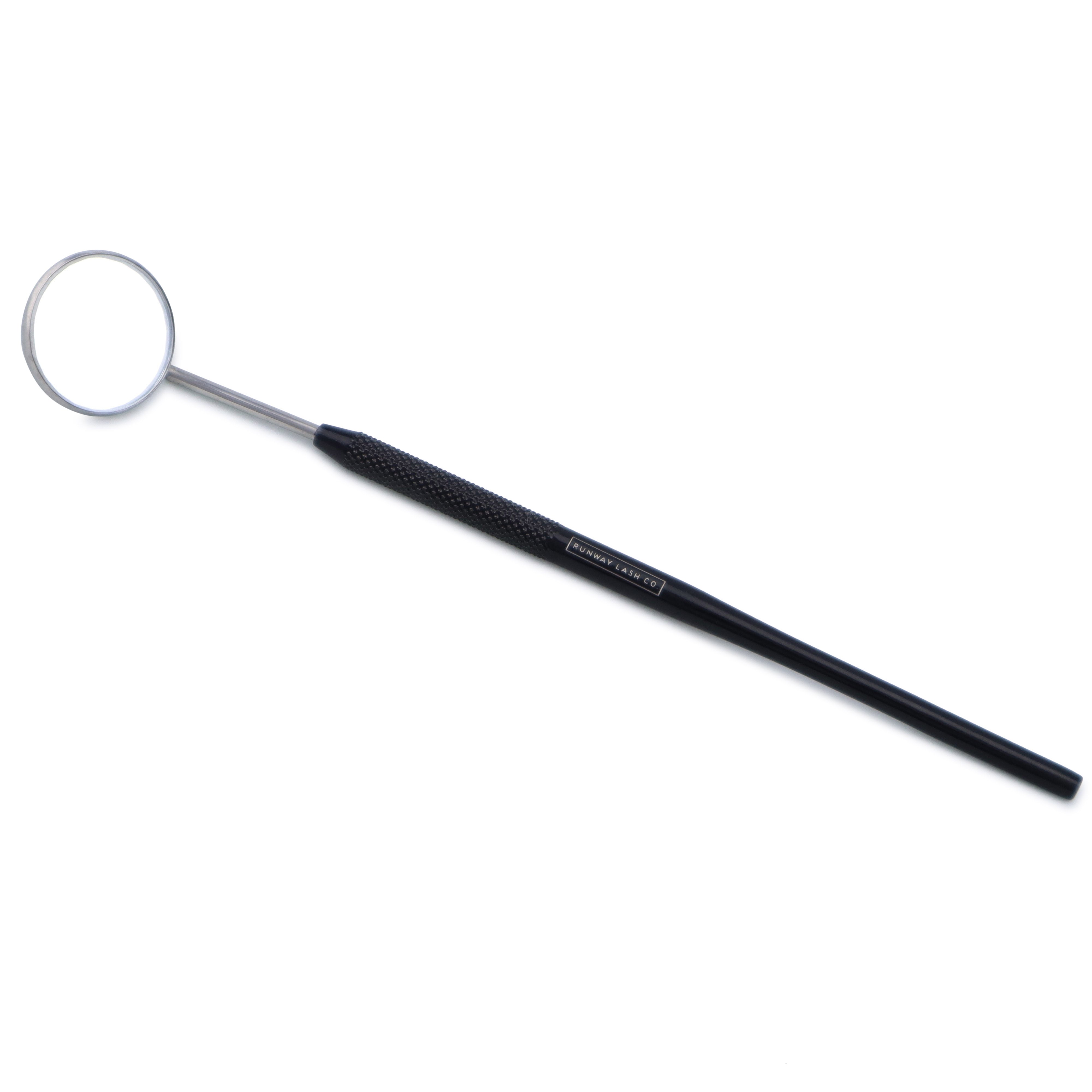 Dental mirror for eyelash extensions