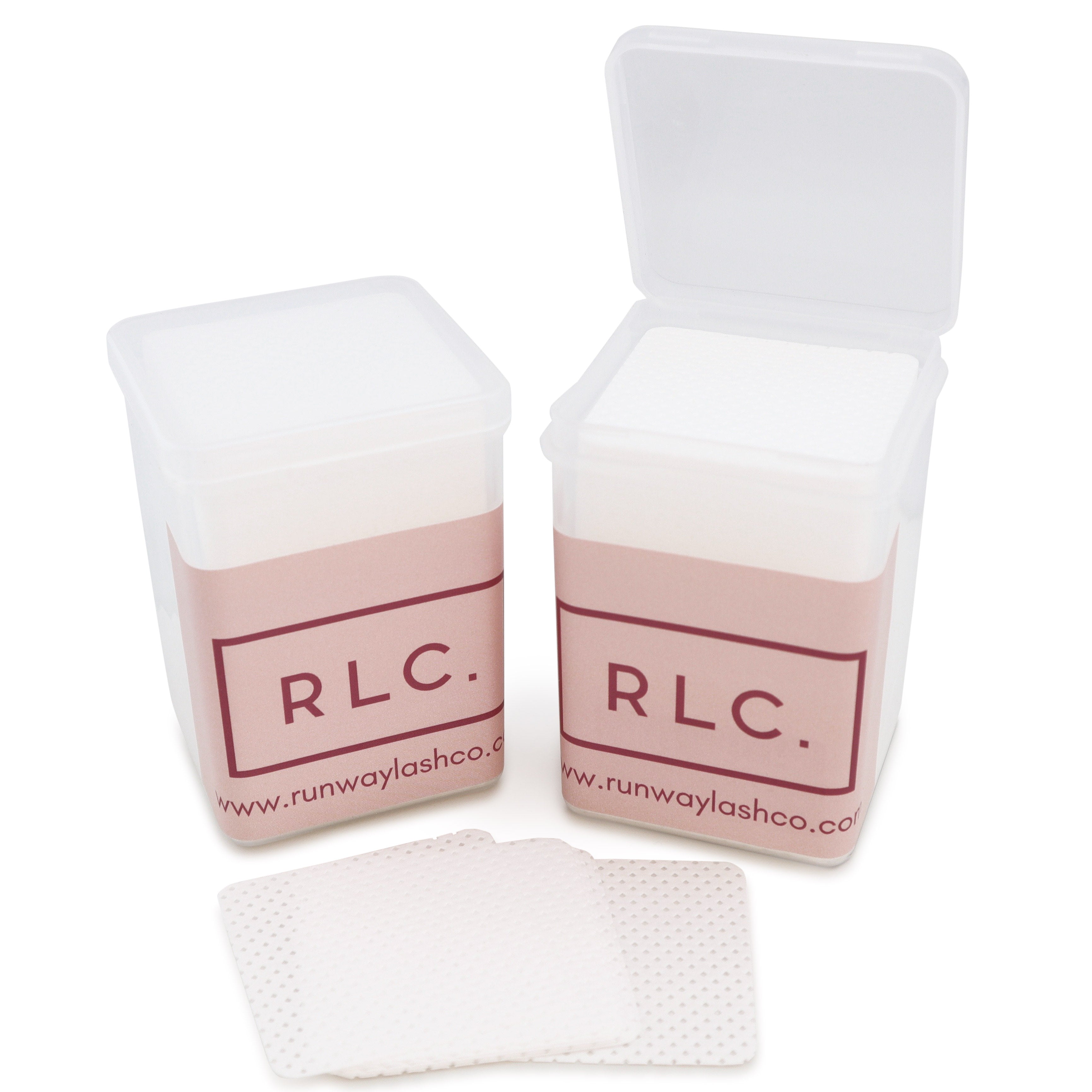 Lash adhesive nozzle wipes lint free