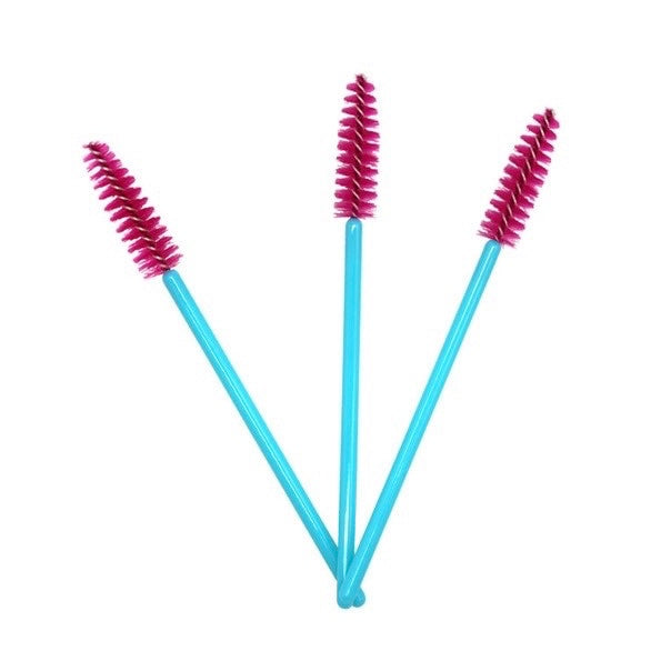 mascara wands, lash wands, mascara spoolies, 50 mascara wands for eyelash extensions, disposable lash wands