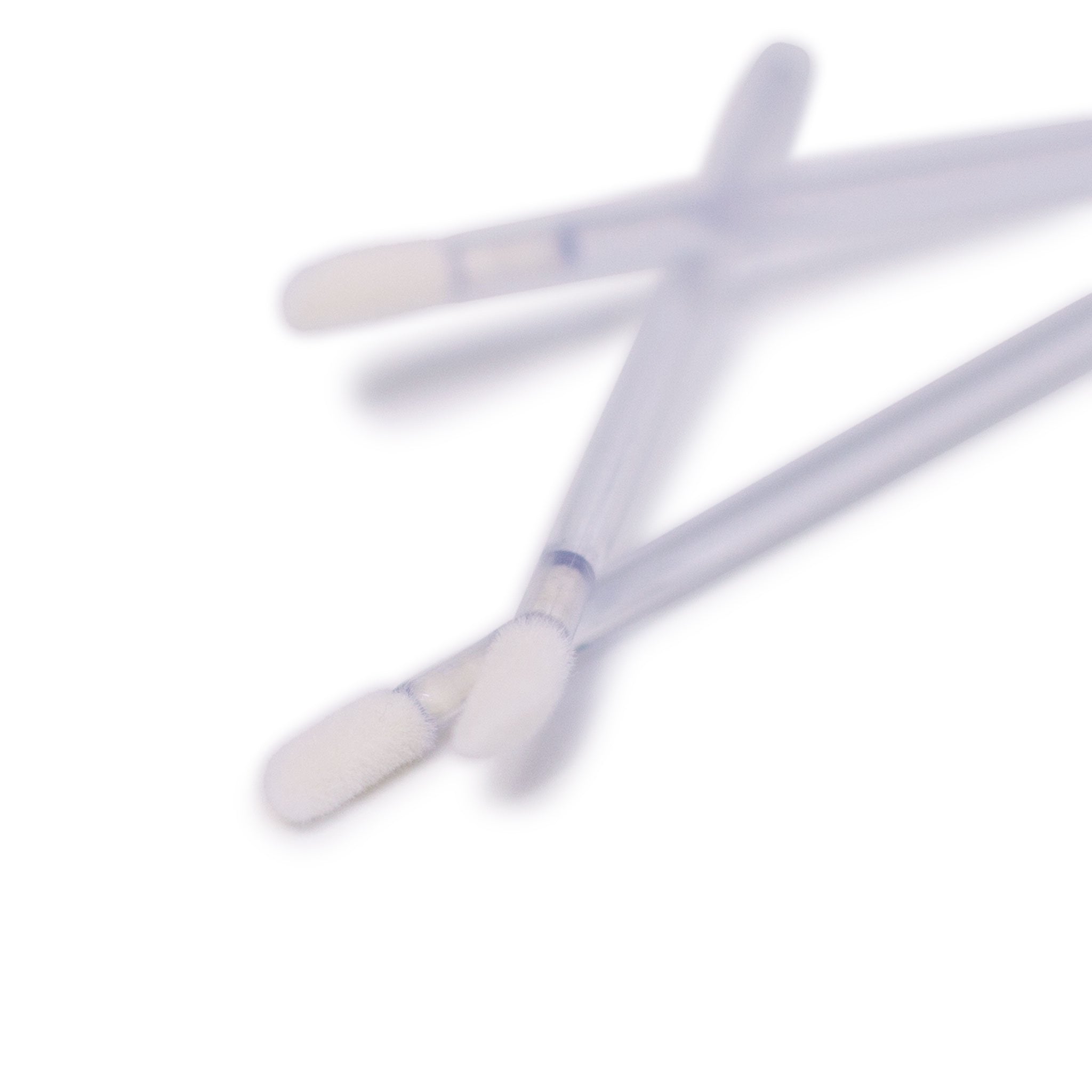 disposable lip gloss applicator, flocked applicator, lint free applicator for eyelash extensions