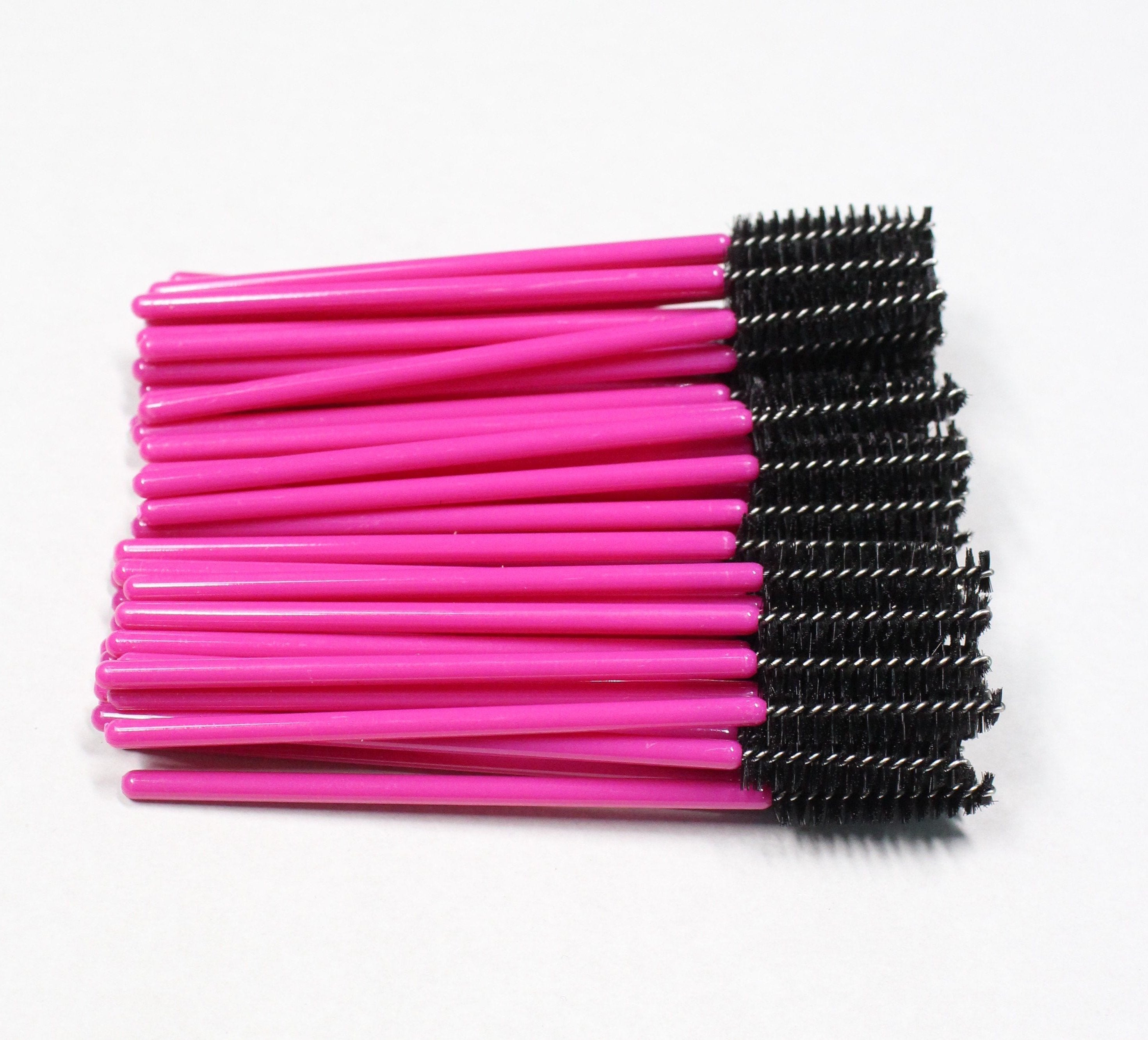 mascara wands, lash wands, mascara spoolies, 50 mascara wands for eyelash extensions, disposable lash wands