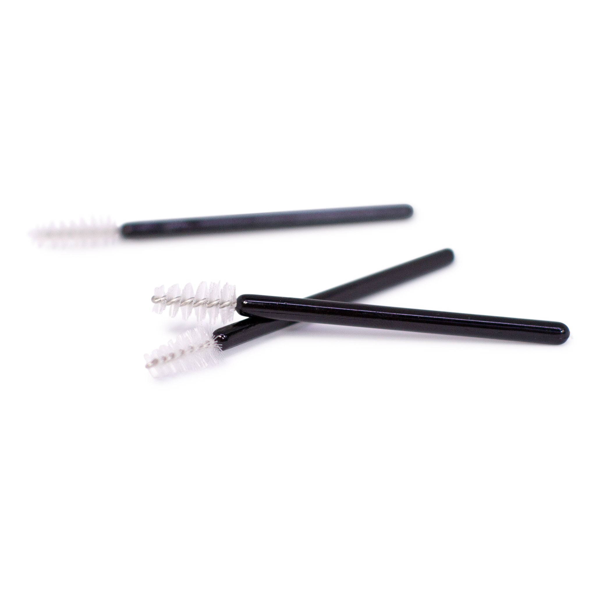 Micro size disposable mascara wand for lash extensions and makeup, mini lash wands, tiny mascara brush, disposable lash wand