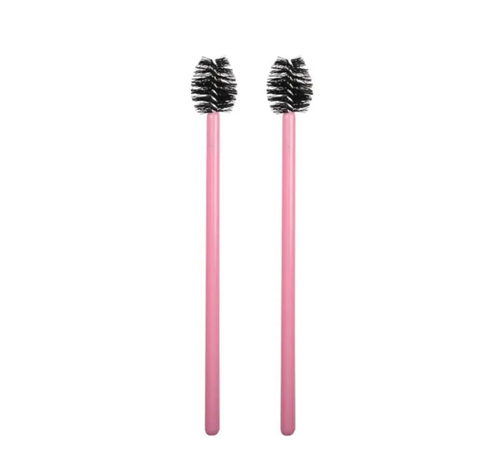 Mini Mascara wands - 50 Pack Pink/Black